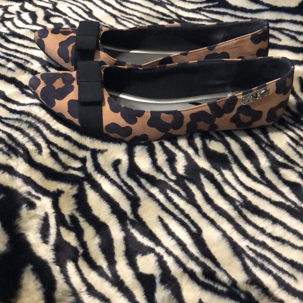 Cheetah print flats